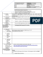 Lesson Exemplar: School Grade Level Teacher Learning Area Teaching Date Quarter Teaching Time No. of Days