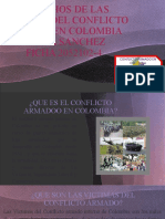Derechos de Las Victimas Del Conflicto Armado en Colombia