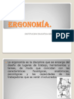 Ergonomía Jesus Mendoza