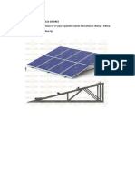 Estructura para Paneles Solares