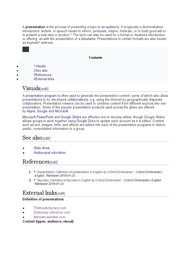 Visuals: Audience Debutante Keynote | PDF