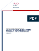 TEC RH Calculo BrechaRH SH PDF