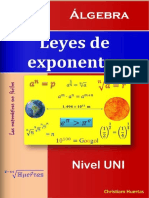 1.-Leyes de Exponentes