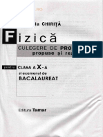 Fizica - Clasa 10 Si Bacalaureat. Culegere de Probleme Propuse Si Rezolvate - Mihaela Chirita PDF