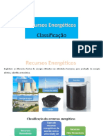 Recursos Energéticos - Classificação