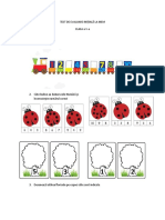 Test de Evaluare Iniţială La Elemente de Matematică Aplicată