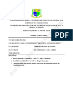 Revised PES 3121 Basic Concepts in Envt Exams Jan-April 2019 BA Spatial planning&BSc Water Resources PDF