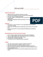 Tivoli Use N Care PDF