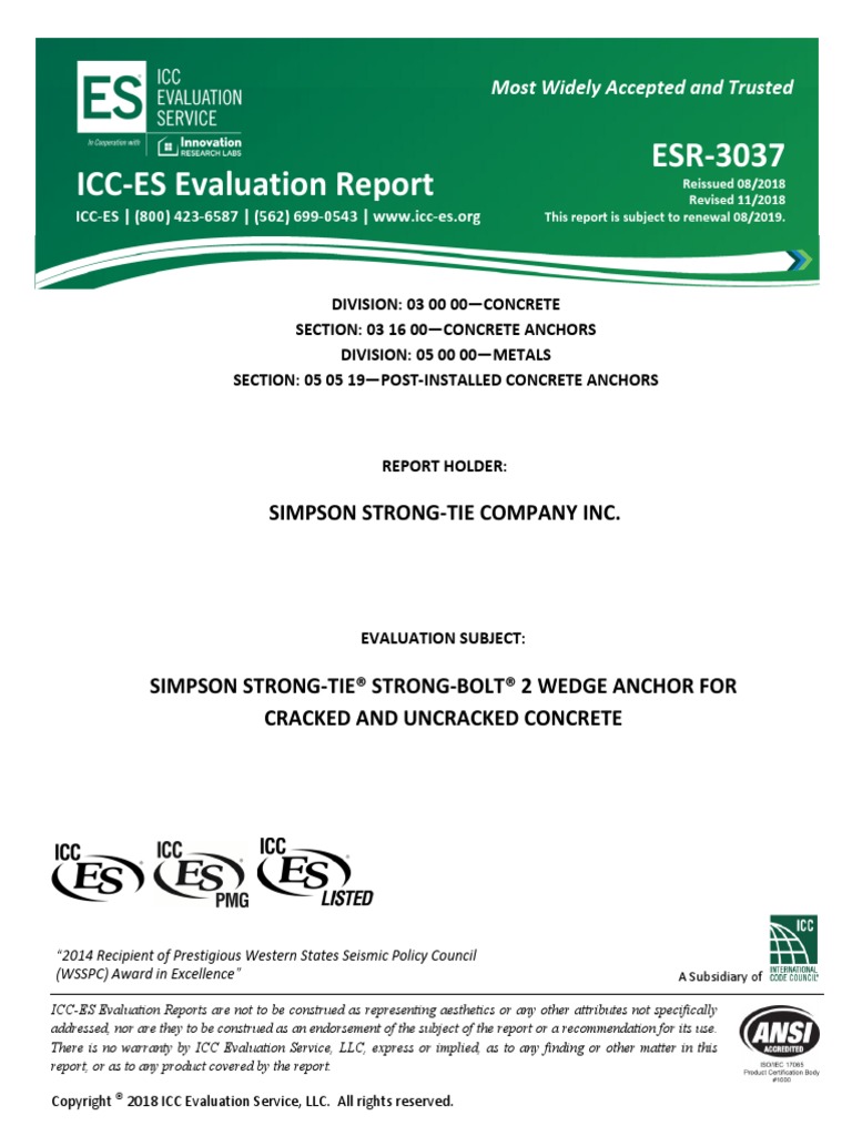 icc-es-evaluation-report-esr-3037-simpson-strong-tie-company-inc-pdf