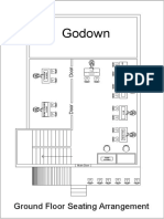 Godown: Ground Floor Seating Arrangement