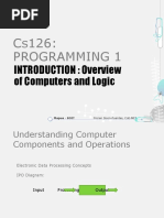 Chapter 1-Introduction Programming-CS126-3rd QTR 2012 2013