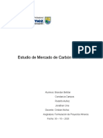 Estudio de Mercado Del Carbon
