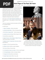 100 Must-Read Plays for Everyone | PDF | Plays | Theatre