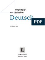 Langenscheidt Verbtabellen. Deutsch. Von Sarah Fleer - PDF