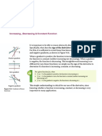 Increasing Decreasing Constant Function PDF
