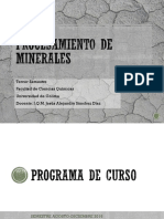 Procesamiento de Minerales