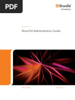 Shoretel 11.1 Admin Guide