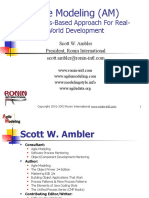 Ambler S.W.-Agile Modeling (AM) - A Practices-Based Approach For Real-World Development