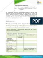 Formatos para Diligenciar Tarea 4 - Componente Práctico - Sistema de Producción Animal