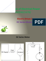 DC Series Motor Speed Calculations