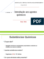 Agentes químicos: classificação e efeitos