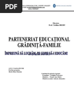 parteneriat gradinita familie 2020-2021
