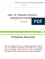 Aula -18 Primeiros Socorros