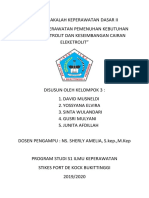 Tugas Kelompok 3 Kebutuhan Cairan Elektrolit