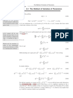 Method of Var of Parameters