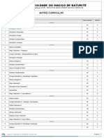 Matriz Curricular Teologia PDF