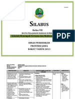 Silabus Sunda Kelas Vii Kur2013