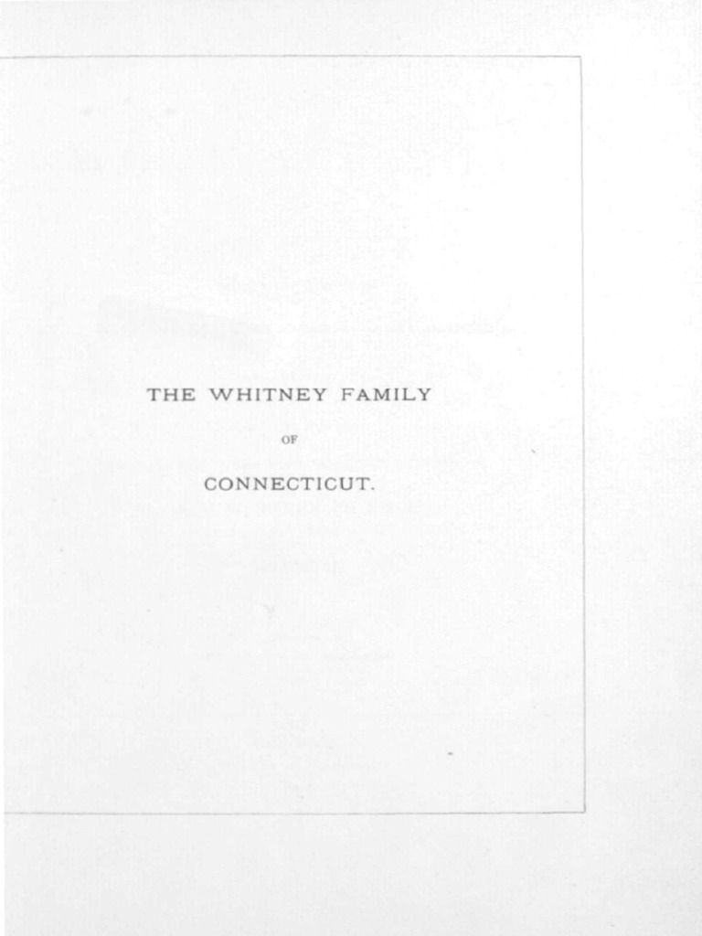 Whitney Family History Volume 2 Part 1, PDF