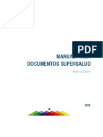 Manual Firma Documentos Supersalud: Andes SCD S.A