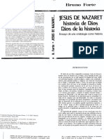 Jesus de Nazaret Bruno Forte PDF