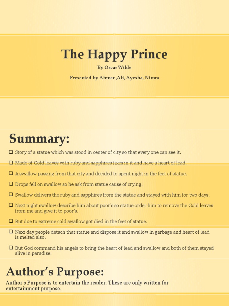 The Happy Prince | PDF