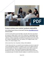 8 Ways To Enhance Your Students Graduate Employability PDF