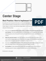 Best Practice: How To Implement Center Stage