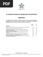 Certificado de Notas