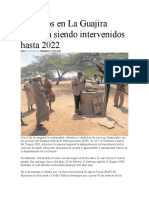 Intervención servicios La Guajira hasta 2022