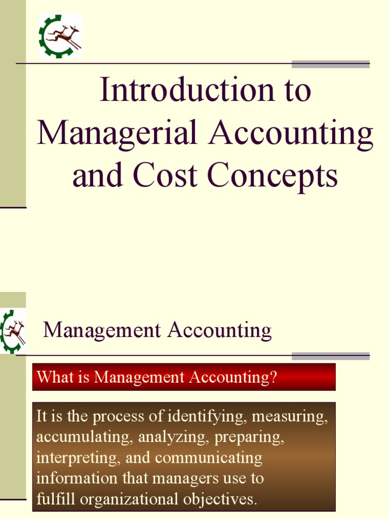 Managerial Accounting and Cost Concepts | PDF | Cost Of Goods Sold ...