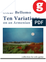 GUITART EBOOK Oscar Bellomo Ten Armenian Variations