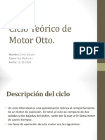 Ciclo Teórico de Motor Otto PDF