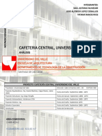 Analisis Edificio Cafeteria Univalle