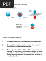 Chapter 3: Orbitals and Bonding