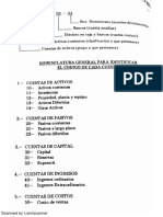 Ejemplo Catalogo de Cuentas