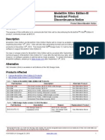 Modelsim Xilinx Edition-Iii Broadcast Product Discontinuance Notice