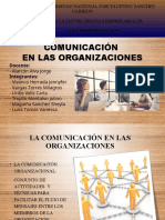 Comunicaciones en las Organizaciones - Tema 11