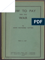 Keynes' Radical Plan to Pay for WWII
