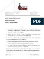 Primeiro Teste - Dto Comercial e Empresarial - Diurno