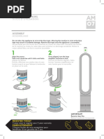 Dyson Fan AM07 User Guide PDF